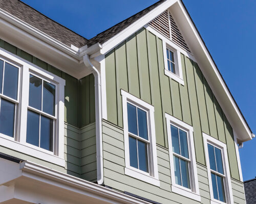 Exterior Windows on new residential home build