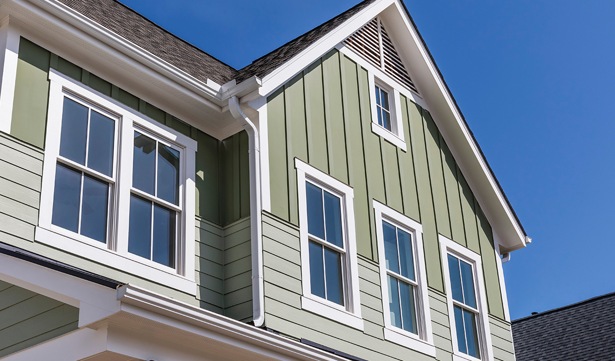 Exterior Windows on new residential home build