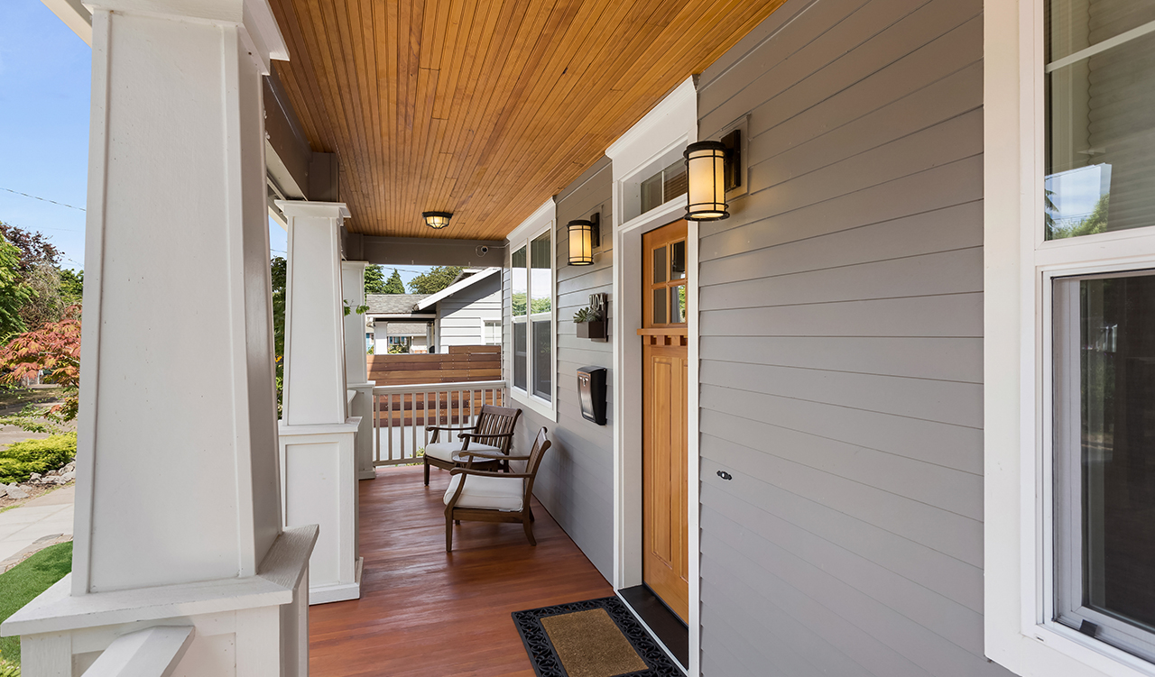 Covered Front Porch