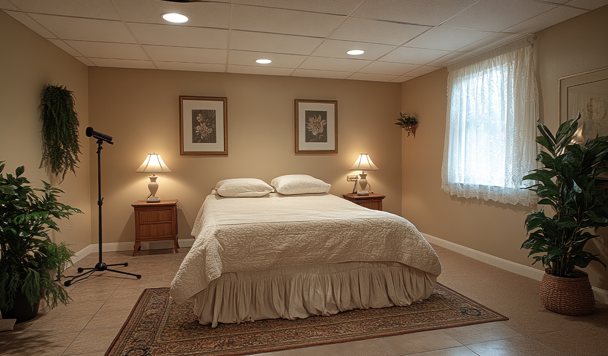 Basement Bedroom